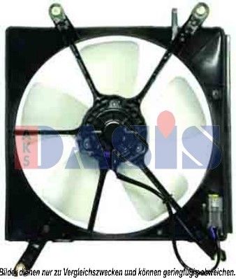 AKS-DASIS 108022N Вентилятор системи охолодження двигуна для HONDA (Хонда)