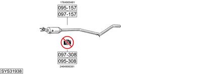 ABGASANLAGE BOSAL SYS31938