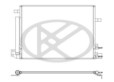 Condensator, climatizare Koyorad CD311028