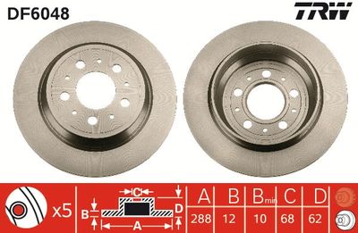 Brake Disc DF6048