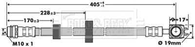 Тормозной шланг BORG & BECK BBH7383 для VW LUPO