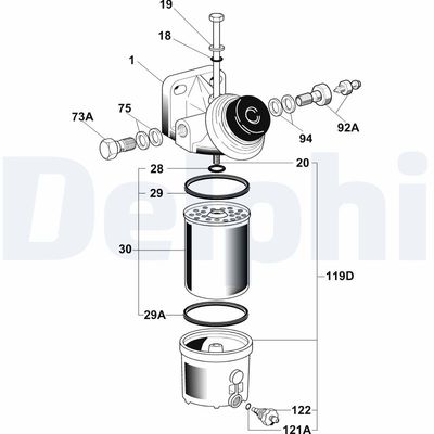 FILTRU COMBUSTIBIL