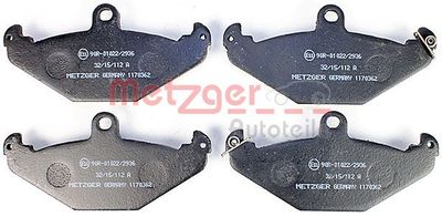 Brake Pad Set, disc brake 1170362