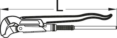 ROHRZANGE GEDORE 1001 4