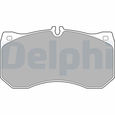 Brake Pad Set, disc brake LP2713