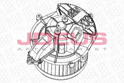 INNENRAUMGEBLäSE JDEUS BL0070003 1