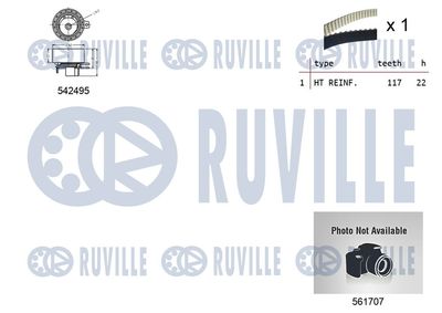 SET POMPA APA + CUREA DINTATA RUVILLE 5503742 1