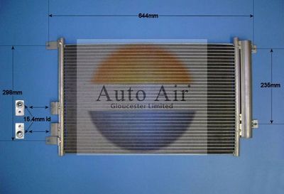 Condenser, air conditioning Auto Air Gloucester 16-9694