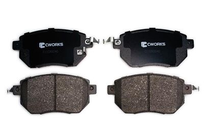 Комплект тормозных колодок, дисковый тормоз CWORKS C11CR0040 для INFINITI G