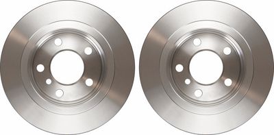 Brake disc Achter Links/Rechts past: BMW 1 (F20), 1 (F21), 2 (F22, F87), 2 (F23) 1.5-2.0D 07.11-06.21
