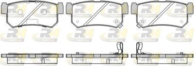 Bremsbelagsatz, Scheibenbremse