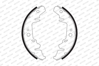 SET SABOTI FRANA FERODO FSB568 1