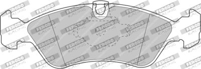 Комплект тормозных колодок, дисковый тормоз FERODO RACING FDS1067 для DAEWOO PRINCE