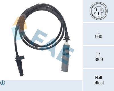 CAPTEUR VITESSE ROUE ABS