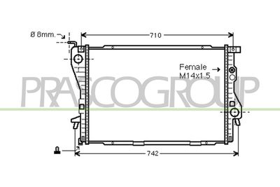 RADIATOR RACIRE MOTOR