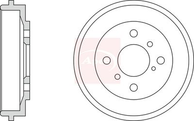 APEC Brake Drum DRM9977