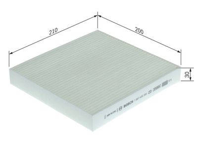 BOSCH Filtras, salono oras