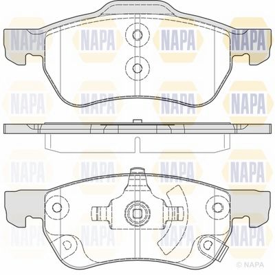 Brake Pad Set NAPA NBP1684