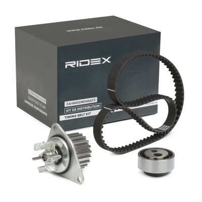 водна помпа+ к-кт ангренажен ремък RIDEX 3096W0018