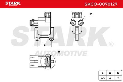 запалителна бобина STARK SKCO-0070127