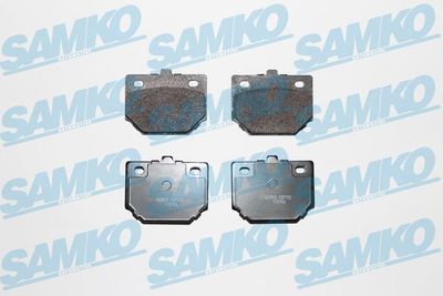 Комплект тормозных колодок, дисковый тормоз SAMKO 5SP182 для DAIHATSU CHARADE