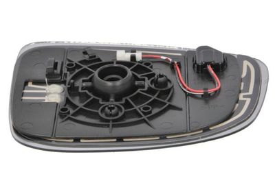 Zijspiegel glas Links (asferisch, met verwarming, assistent rijstrookverandering) past: MAZDA CX-5 KE 11.11-02.15