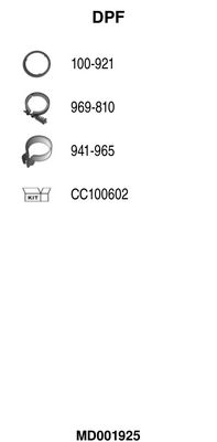 Soot/particulate filter, exhaust system