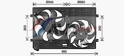 LüFTER MOTORKüHLUNG