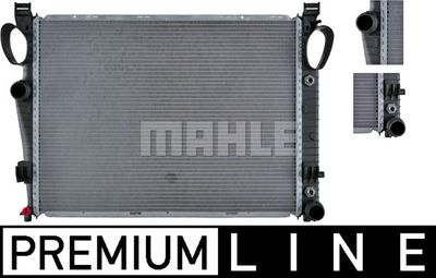 Радиатор, охлаждение двигателя MAHLE CR 564 000P для MERCEDES-BENZ SL