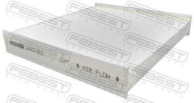 Filtr, wentylacja przestrzeni pasażerskiej FEBEST 2443-001