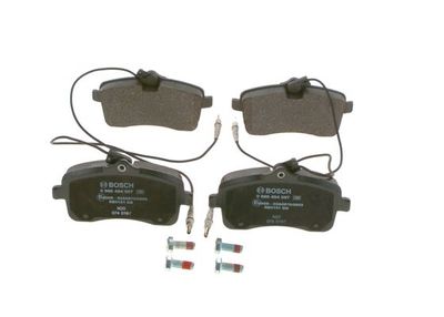 Комплект тормозных колодок, дисковый тормоз BOSCH 0 986 494 097 для PEUGEOT 407