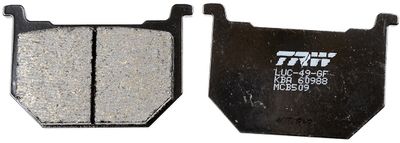 Комплект тормозных колодок, дисковый тормоз TRW MCB509 для SUZUKI GS