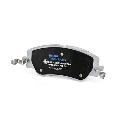 BREMSBELAGSATZ SCHEIBENBREMSE DELPHI LP5080EV 4