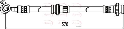 Brake Hose APEC HOS4051