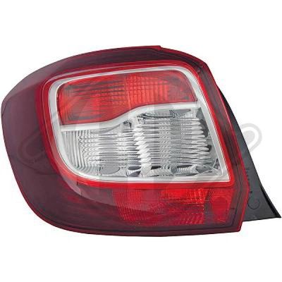 Задний фонарь DIEDERICHS 4456490 для DACIA SANDERO