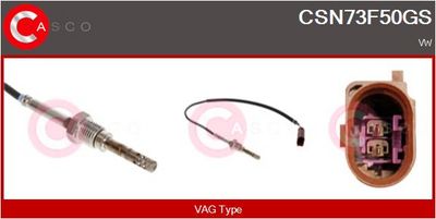 SENZOR TEMPERATURA GAZE EVACUARE