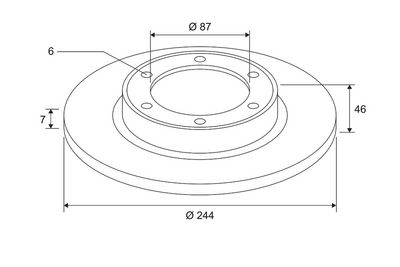 DISC FRANA VALEO 186128 2