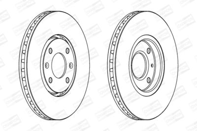 BREMSSCHEIBE CHAMPION 562019CH 1