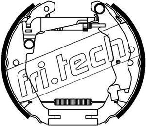 fri.tech. 16438 Ремкомплект барабанных колодок  для FIAT PALIO (Фиат Палио)