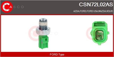 SENZOR PRESIUNE ULEI CASCO CSN72L02AS