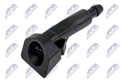 Plovimo skysčio purkštukas, priekinis langas