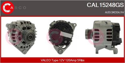 generátor CASCO CAL15248GS