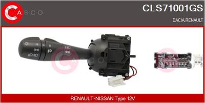 Spínač řízení CASCO CLS71001GS
