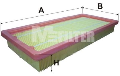 Воздушный фильтр MFILTER K 7029 для FIAT STILO