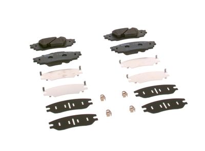 BREMSBELAGSATZ SCHEIBENBREMSE BOSCH 0986424927 28