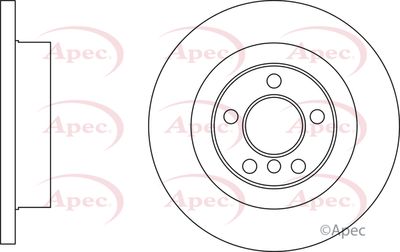 Brake Disc APEC DSK3158