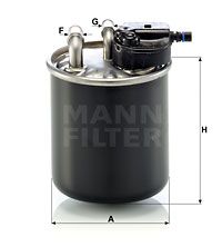 Kraftstofffilter MANN-FILTER WK 820/21