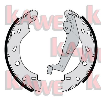 Комплект тормозных колодок KAWE 01191 для SMART FORTWO