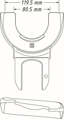 DRUCKPLATTE FEDERSPANNER HAZET 490016 4
