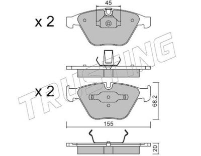 SET PLACUTE FRANA FRANA DISC TRUSTING 5744